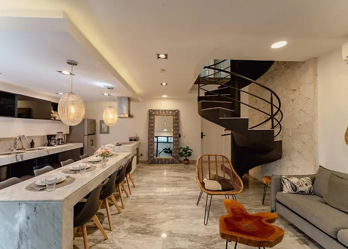 Stylish 3br Retreat In Serene Luxury Setting Apartment Tulum